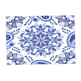 Max Tropical Plants Crane Printed Tablecloths Waterproof Polyester 140*260CM O