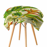 Max Tropical Plants Crane Printed Tablecloths Waterproof Polyester 140*260CM P