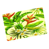 Max Tropical Plants Crane Printed Tablecloths Waterproof Polyester 140*260CM P