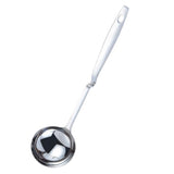 Max Stainless Steel Soup Spoon Ladle Skimmer Colander Filter Scooping Ladle