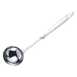 Max Stainless Steel Soup Spoon Ladle Skimmer Colander Filter Scooping Ladle