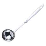 Max Stainless Steel Soup Spoon Ladle Skimmer Colander Filter Scooping Ladle