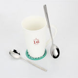 Max Stainless Steel Stirring Spoon Long Handle Dinner Soup Spoon 21.5cm