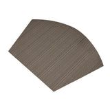 Max Heat-insulated Tableware Mat Table Mat Dining Pad Dark Gray Vertical Stripes