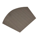 Max Heat-insulated Tableware Mat Table Mat Dining Pad Dark Gray Vertical Stripes