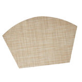 Max Heat-insulated Tableware Mat Table Mat Dining Pad Beige Vertical Stripes