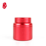 Max Aluminum Storage Box Coffee Tea Tins Canisters With Airtight Lids Red