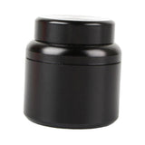 Max Aluminum Storage Box Coffee Tea Tins Canisters With Airtight Lids Black