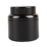 Max Aluminum Storage Box Coffee Tea Tins Canisters With Airtight Lids Black