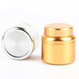 Max Aluminum Storage Box Coffee Tea Tins Canisters With Airtight Lids Black