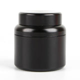 Max Aluminum Storage Box Coffee Tea Tins Canisters With Airtight Lids Black