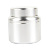 Max Aluminum Storage Box Coffee Tea Tins Canisters With Airtight Lids Silver