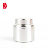 Max Aluminum Storage Box Coffee Tea Tins Canisters With Airtight Lids Silver