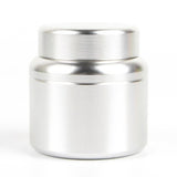 Max Aluminum Storage Box Coffee Tea Tins Canisters With Airtight Lids Silver