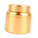 Max Aluminum Storage Box Coffee Tea Tins Canisters With Airtight Lids  Gold