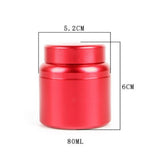 Max Aluminum Storage Box Coffee Tea Tins Canisters With Airtight Lids  Gold
