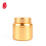 Max Aluminum Storage Box Coffee Tea Tins Canisters With Airtight Lids  Gold