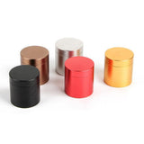 Max Small Metal Storage Box Coffee Tea Tins Canisters With Airtight Lids Black