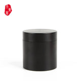 Max Small Metal Storage Box Coffee Tea Tins Canisters With Airtight Lids Black