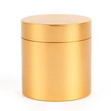 Max Small Metal Storage Box Coffee Tea Tins Canisters With Airtight Lids Gold