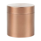 Max Small Metal Storage Box Coffee Tea Tins Canisters With Airtight Lids Coffee