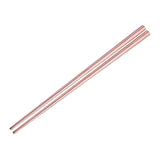 Maxbell 304 Stainless Steel Square Chopsticks Polished for Kitchen Hotel Rose Gold - Aladdin Shoppers