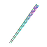Maxbell 304 Stainless Steel Square Chopsticks Polished for Kitchen Hotel Multicolor - Aladdin Shoppers