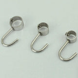 Max 5pcs Stainless Steel Coat Rack Organizer Towel Hat Bag Robe Hanging Hook D