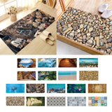Max 3D Wall Sticker Self Adhesive Tile Wall Sticker DIY Floor Decor Dolphin