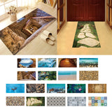 Max 3D Wall Sticker Self Adhesive Tile Wall Sticker DIY Floor Decor Dolphin