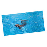 Max 3D Wall Sticker Self Adhesive Tile Wall Sticker DIY Floor Decor Dolphin