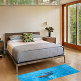 Max 3D Wall Sticker Self Adhesive Tile Wall Sticker DIY Floor Decor Dolphin
