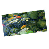 Max 3D Wall Sticker Self Adhesive Tile Wall Sticker DIY Floor Decor Fish