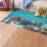 Max 3D Wall Sticker Self Adhesive Tile Wall Sticker DIY Floor Decor Marine Fish