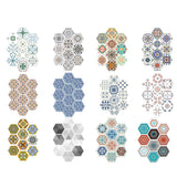 Max 10pcs Floor Stickers PVC Tile Stickers Removable Wall Stickers Home Decor A