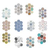 Max 10pcs Floor Stickers PVC Tile Stickers Removable Wall Stickers Home Decor A