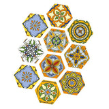 Max 10pcs Floor Stickers PVC Tile Stickers Removable Wall Stickers Home Decor A