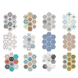 Max 10pcs Floor Stickers PVC Tile Stickers Removable Wall Stickers Home Decor A