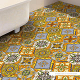 Max 10pcs Floor Stickers PVC Tile Stickers Removable Wall Stickers Home Decor A
