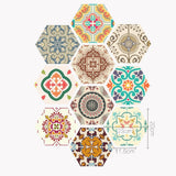 Max 10pcs Floor Stickers PVC Tile Stickers Removable Wall Stickers Home Decor C