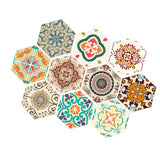 Max 10pcs Floor Stickers PVC Tile Stickers Removable Wall Stickers Home Decor C