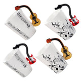 Max Musical Notes Design Ceramic Drink Tea Mug Cup Wood Guitar Freedom