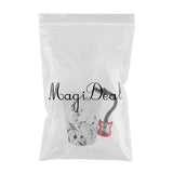 Max Musical Notes Design Ceramic Drink Tea Mug Cup Electric Guitar Red Freedom