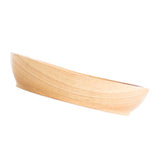 Max Wooden Salad Bowl Wavy Serving Bowl Mixing Bowl for Dessert Fruit 20X12X4cm