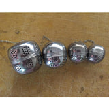 Max 2x Stainless Steel Tea Ball Tea Leaves Filter Spice Herb Infuser Strainer M