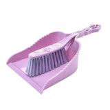 Maxbell Small Broom and Dustpan Set Handy Sweep Household Cleaning Tool Purple Set - Aladdin Shoppers