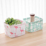 Maxbell Cartoon Cotton Desktop Storage Box Sundries Storage Organizer Green - Aladdin Shoppers
