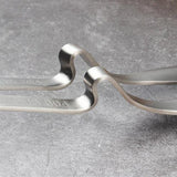 Maxbell Stainless Steel Soup Spoon S-shaped Slotted Soup Ladle Skimmer Spoon - Aladdin Shoppers