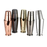 Maxbell  Cocktail Shaker Two Piece Pro Boston Shaker Martini Drink Shaker Silvery