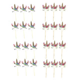 Max Birthday Wedding Cake Topper Insert Decoration Festival Supply Hair and Flower